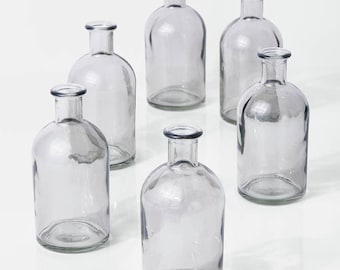 Jarrón con forma de botella de medicina para fumar