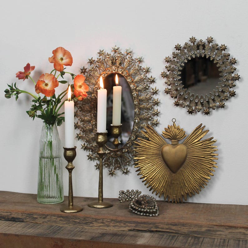 HomArt Sonrisa Taper Candle Holder - Thumbnail 3