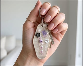 Aries NFC Keychain — Tap Into Today's Energy — One of a Kind Handmade Retro Hotel Keychain Daily Witchy Wisdom Zodiac Gift