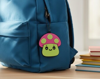 Mush TapPet NFC Keychain | Tap-Activated Daily Joke & Mission Charm | TapKeeps TapTown Originals