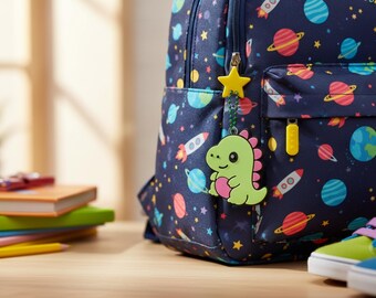 Rex Dinosaur T-Rex TapPet NFC Keychain | Tap-Activated Daily Joke & Mission Charm | TapKeeps TapTown Originals