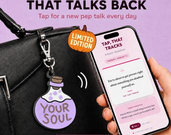 Your Soul Potion NFC Bag Charm Halloween Limited Edition Interactive Potion Bottle Keychain Bag Accessory