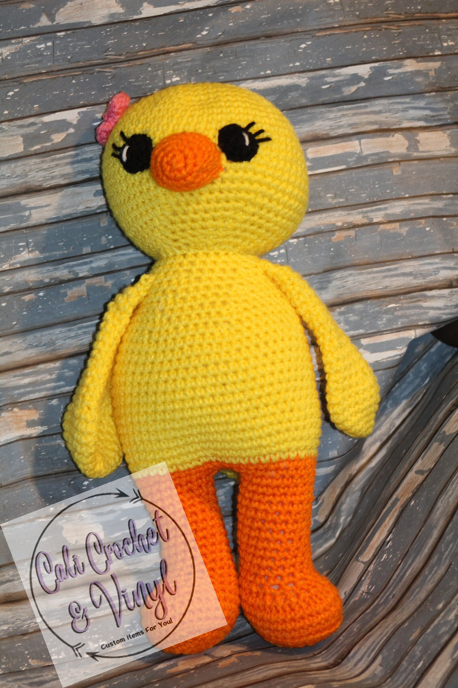 Crochet Duck Stuffy Etsy