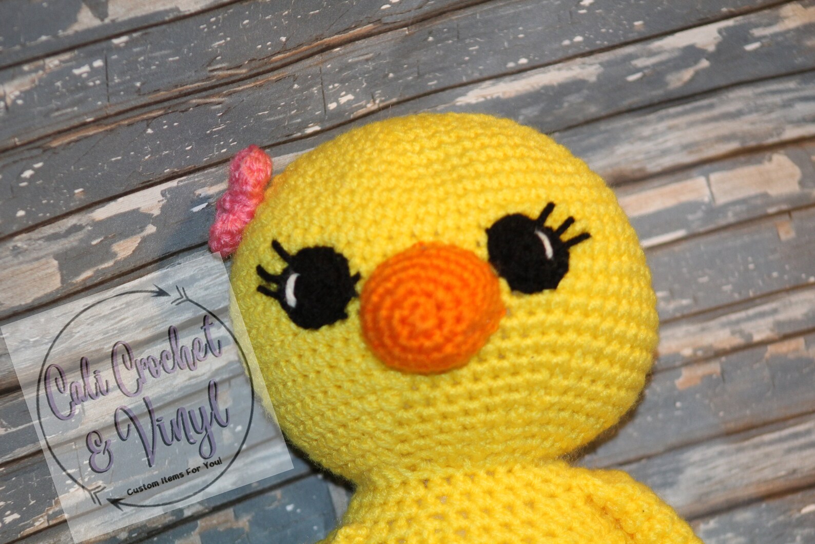 Crochet Duck Stuffy Etsy