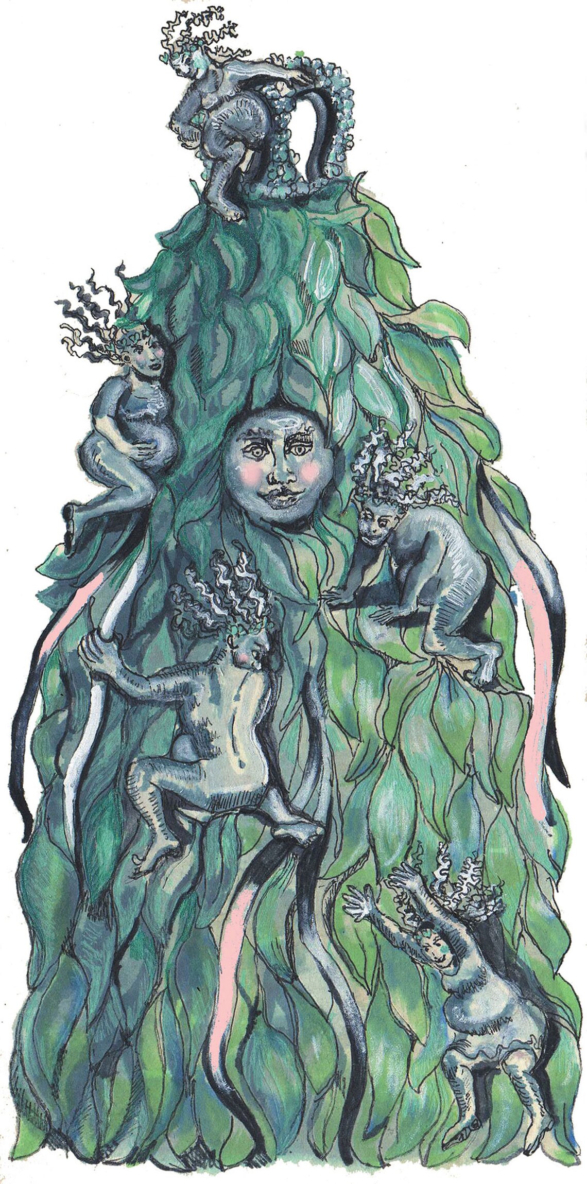 Solstice Card Pagan Spring Solstice British Folklore Etsy