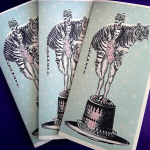 Carte de Noël tigre, carte de tigre, carte d'anniversaire originale, tigre des neiges, carte de vacances de tigre, carte d'anniversaire de tigre, illustration de tigre, art de tigre
