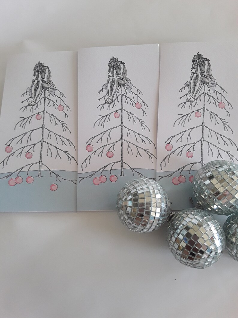 Christmas 2023 Cards Funny Xmas Cards Alternative Xmas Card Etsy