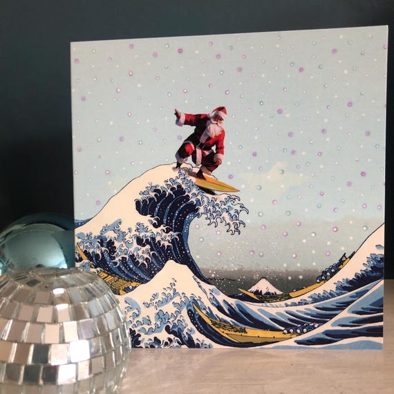 Funny Xmas Cards, Fine Art Cards, Altered Art Christmas Cards
