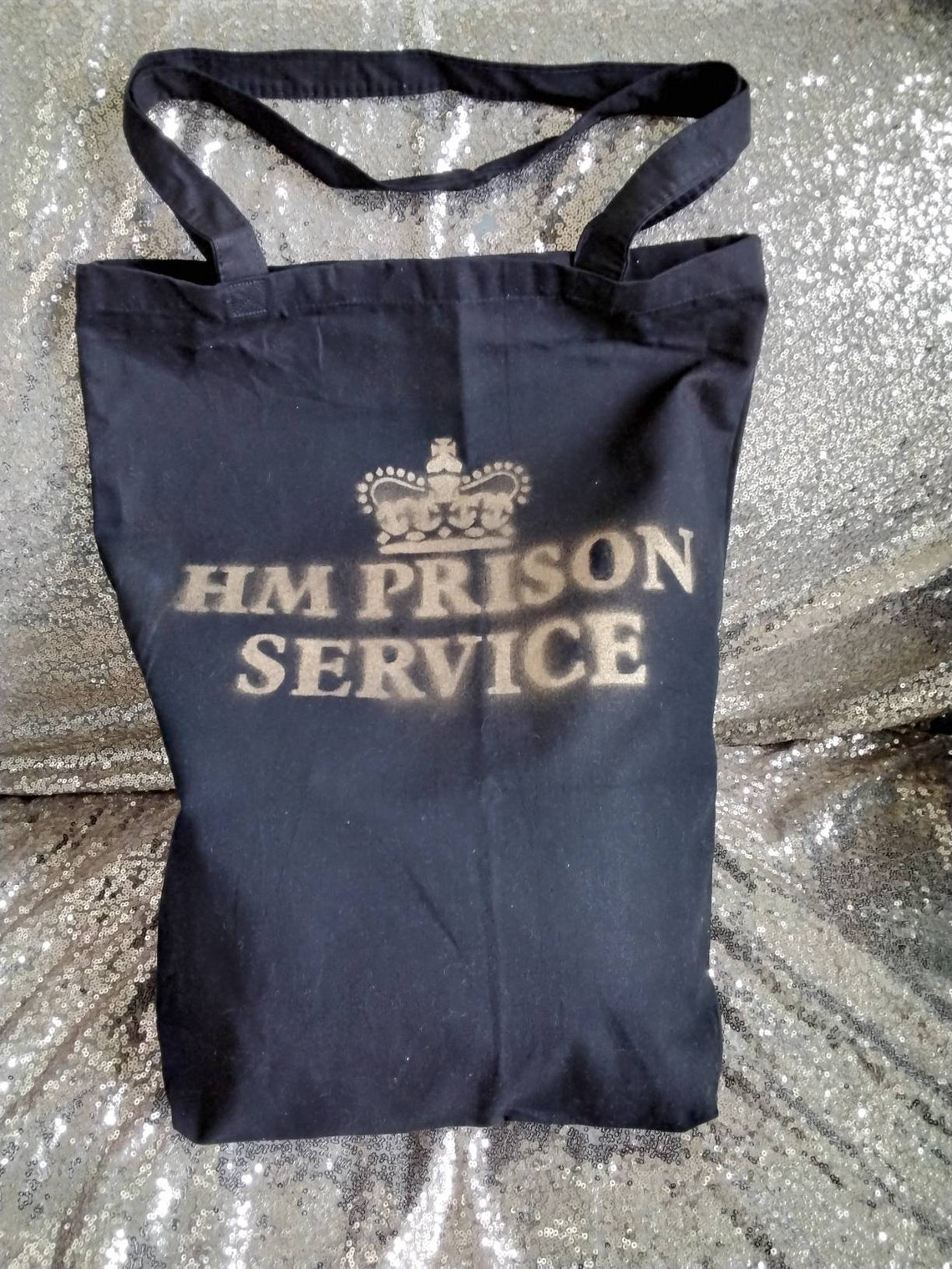 Funny tote bag hm prison service bag heavy duty prison bag Etsy