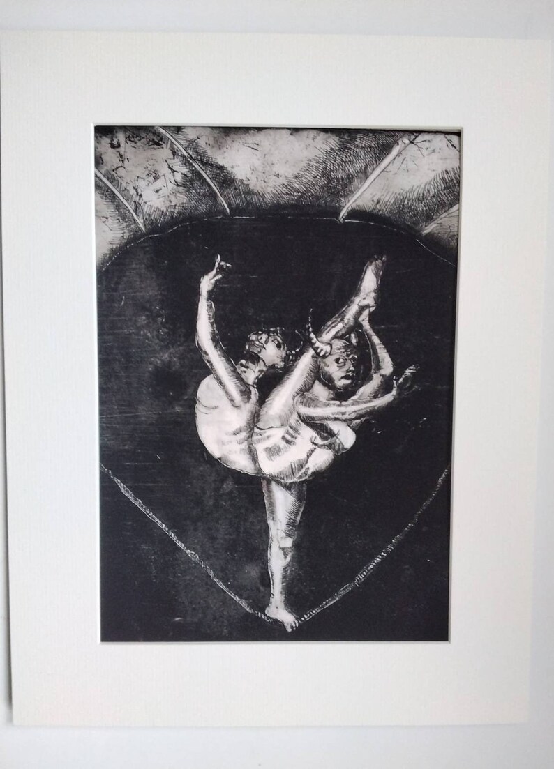 Siamese Twins Freak Show Dark Art Freaks Art Print Dark - Etsy