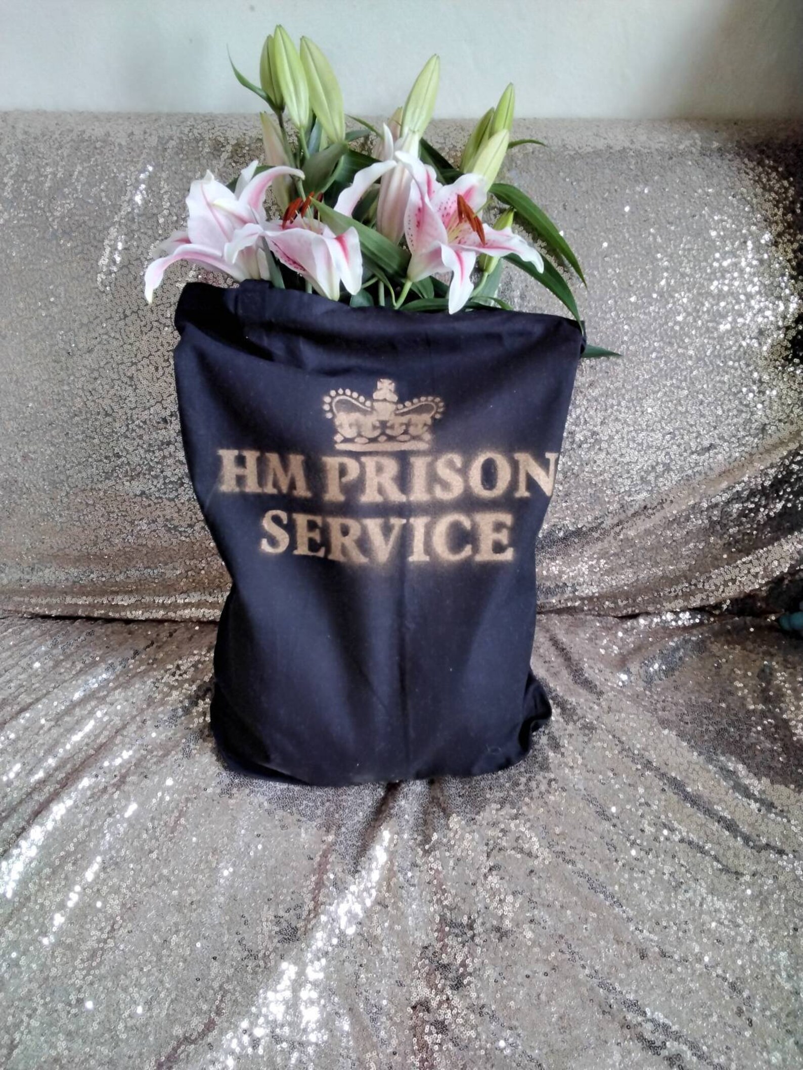 Funny tote bag hm prison service bag heavy duty prison bag Etsy