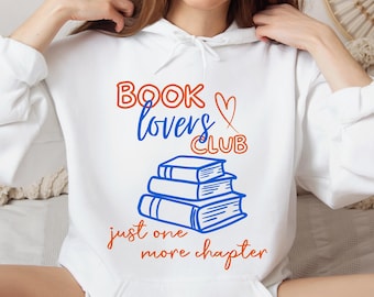Suéter Buchliebhaber, Geschenk Buchliebhaber, Sudadera con capucha Booklover, Geschenkidee Buchliebhaber, Sudadera Bookish, Camisa Book Lovers Club