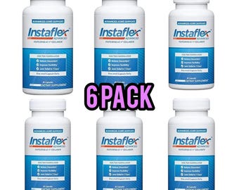 6 Pack Instaflex Advanced Joint Support Supplement 180 Capsules New Exp 2027