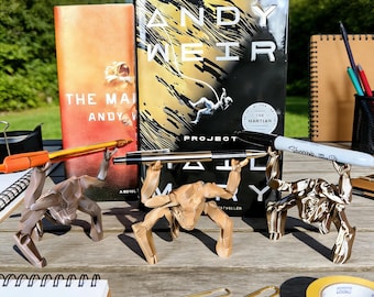 Rocky the Alien Pen Holder | Project Hail Mary Desk Decor | 3D Printed Sci-Fi Figure | Gift for Space Lovers