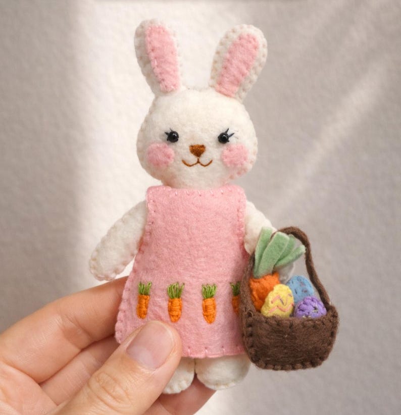 Bunny Sewing Pattern / Rosie the Easter Bunny - PDF Download - Etsy ...