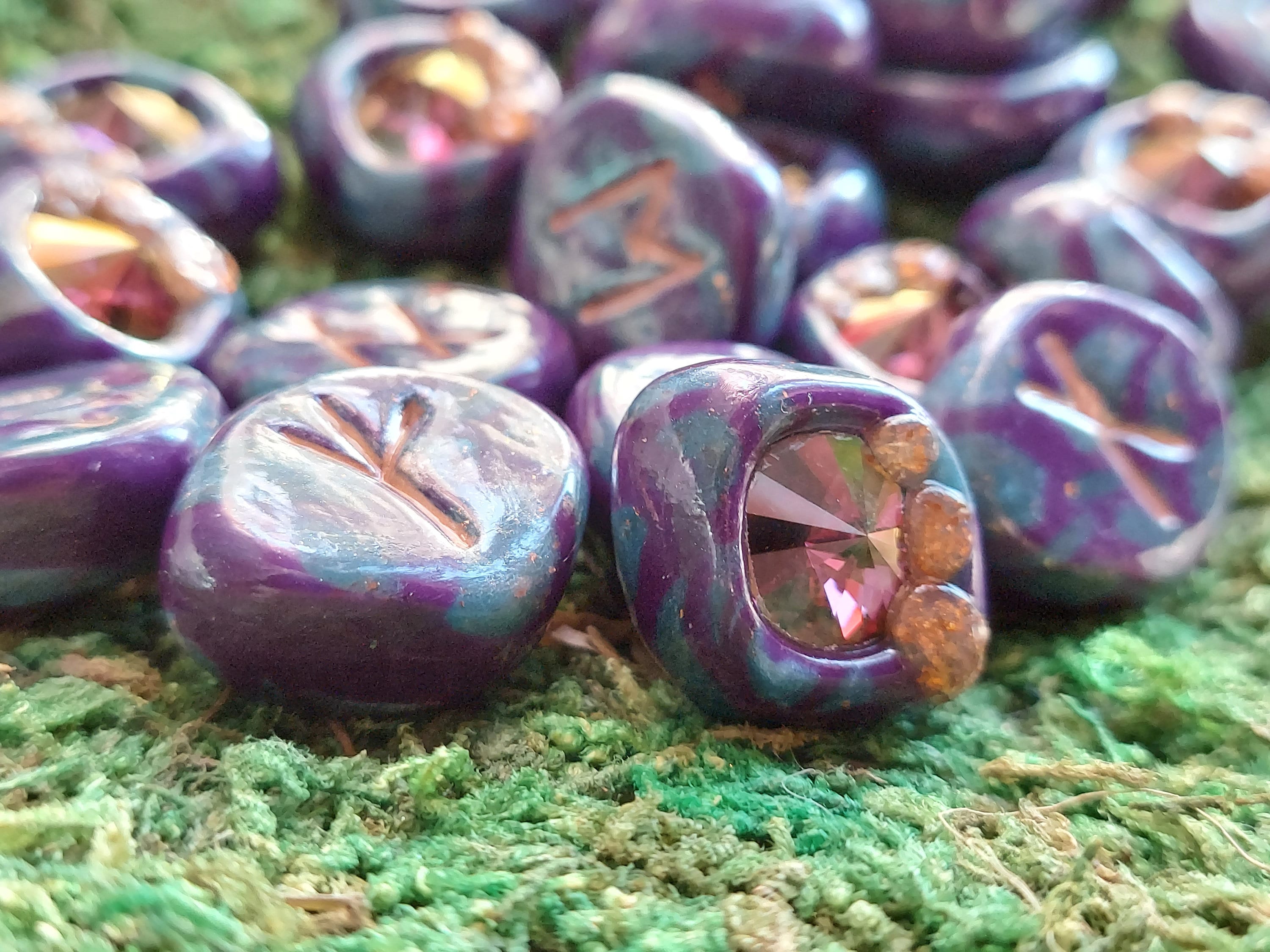 Varisian Transmutation Rune Elder Futhark Rune Set - Transmutation - Etsy