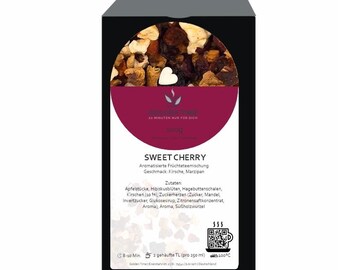 Té de cereza dulce | Manzana, hibisco y cereza | 100 g