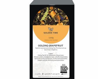 Té Oolong de Pomelo | Notas Cítricas y Florales | 120 g