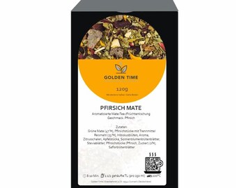 Mate de Durazno | Mate y Durazno | 120 g