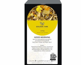 Infusión Buenos Días | Jengibre y Naranja | 100 g