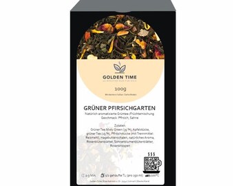 Té Verde Green Peach Orchard | Peach & Blossoms | 100 g