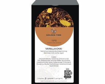 Té de hierbas Chai de vainilla | Especias y vainilla | 130 g