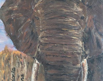 Wilde Stärke – Elefanten Portrait