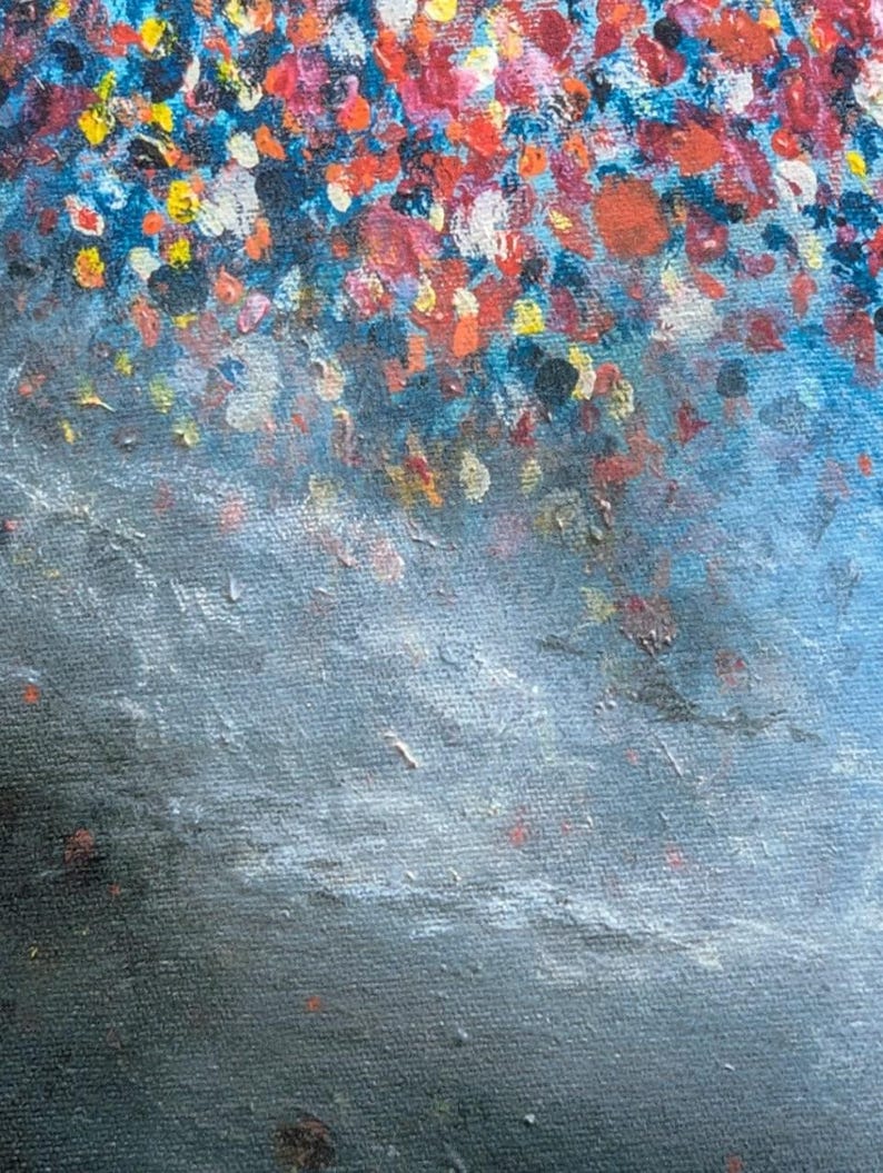 Kunstdruck: Abstrakte Frauenmalerei, Moderne Wandkunst (Hahnemühle oder Leinwand) image 6