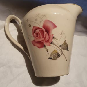 zeldzaam Porseleinen schenk kan / lampetkan Chodziez, jaren 60