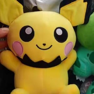 Pichu Plush Toy 20cm – Cute Pokémon Kawaii Stuffed Animal, Soft Anime Plushie, Gift for Kids
