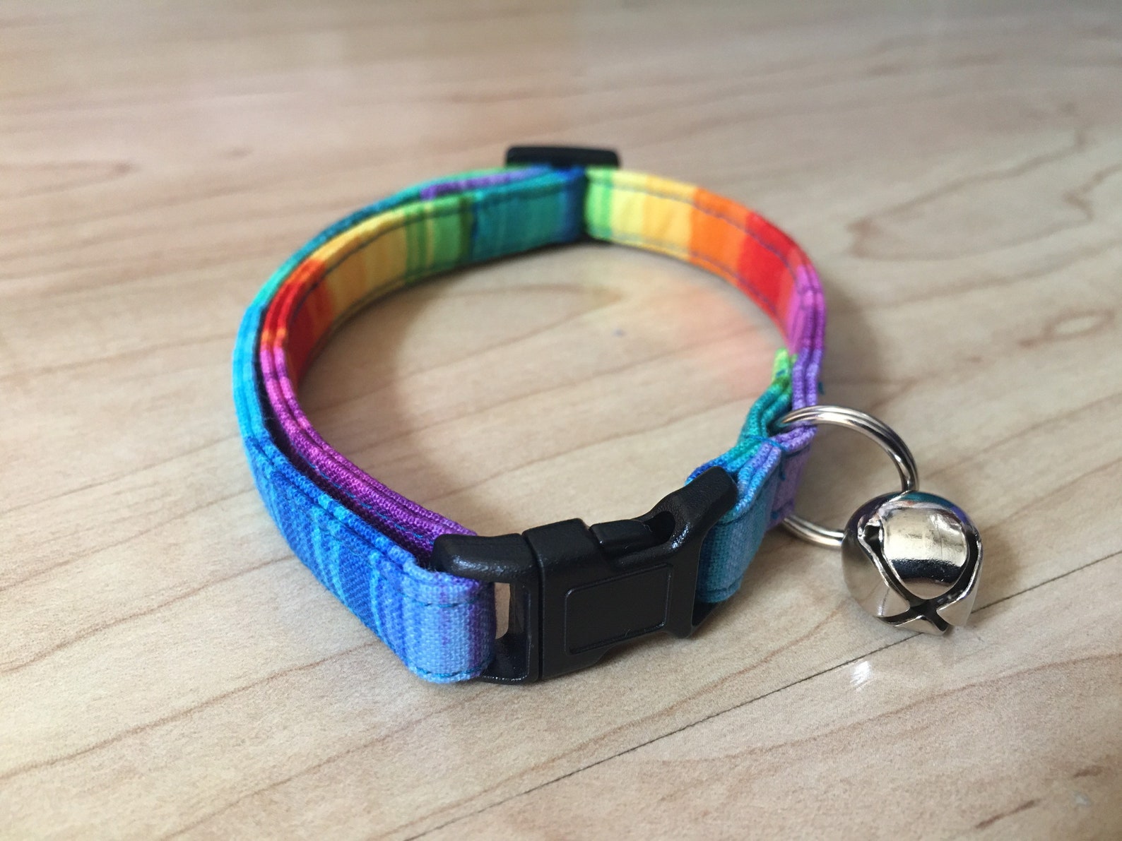 CAT COLLAR Rainbow Etsy