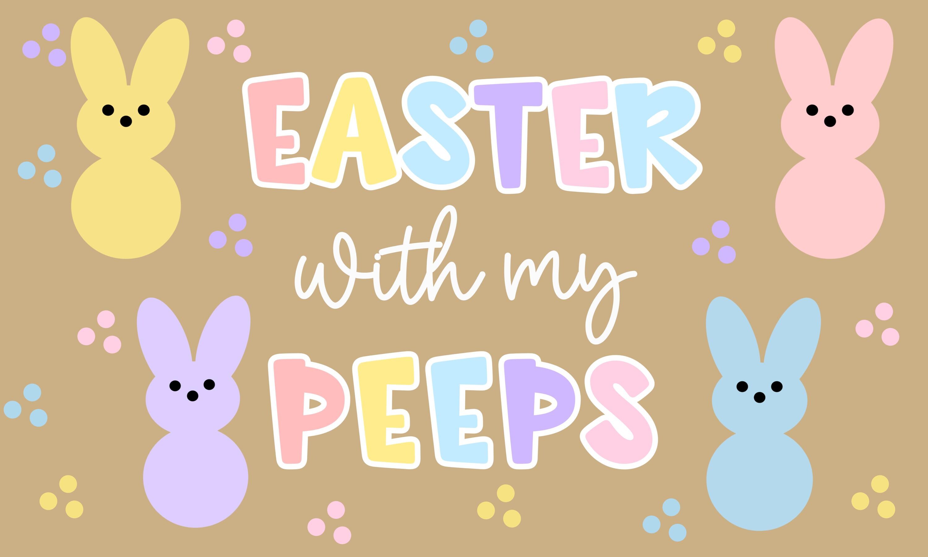 Editable Easter Banner Templates | Pastel Bunny Spring Party ...
