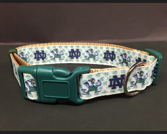 notre dame dog collar notre dame dog collar