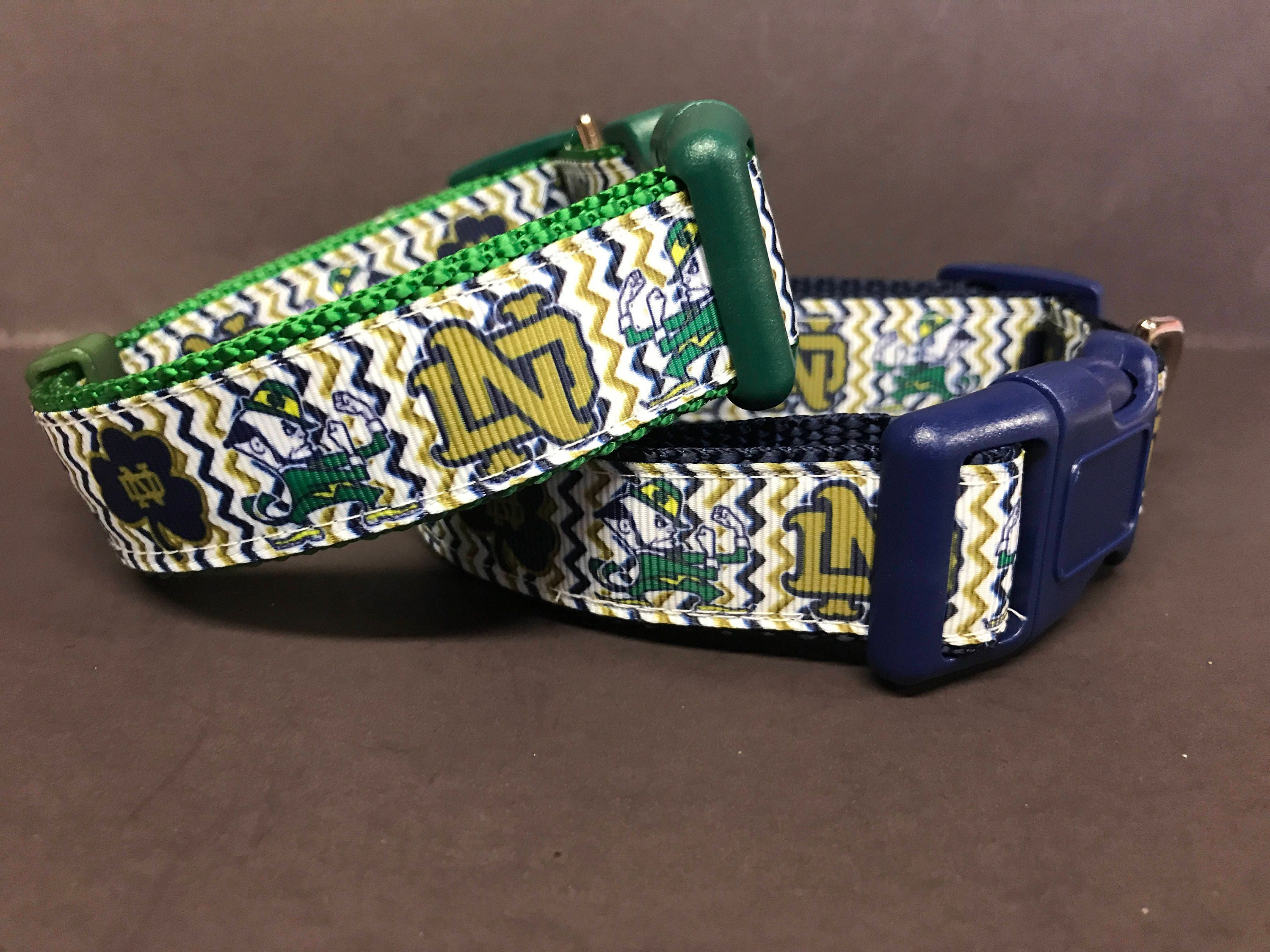 Pink notre dame dog collar hotsell