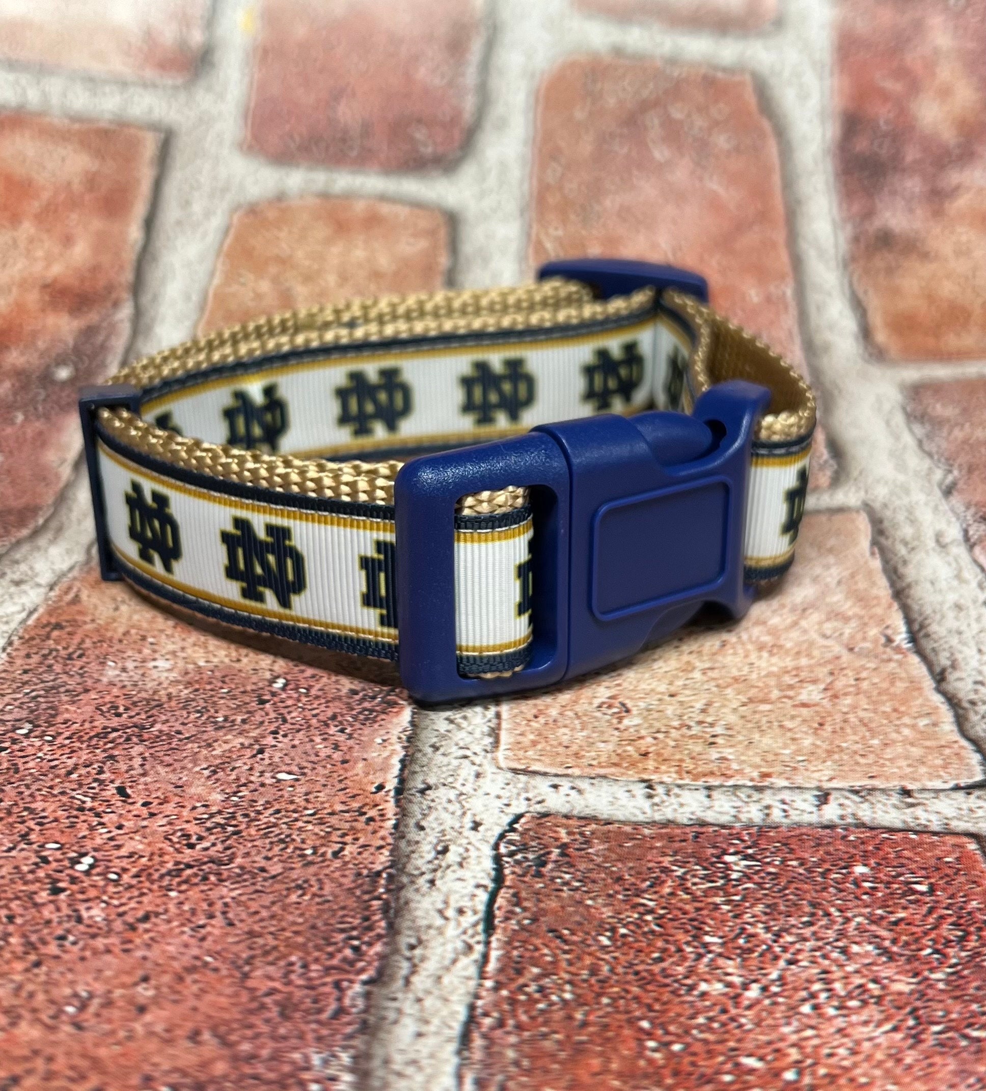 Pink notre dame dog collar hotsell
