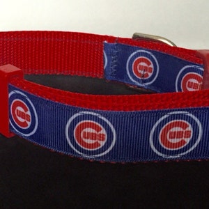 Dog collar . Chicago Cubs Inspired Dog Collar ... 1.0 image 5