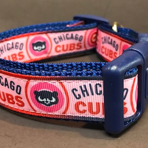 Dog collar . Chicago Cubs Dog Collar ...PINK