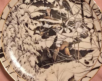 Where the Buffalo Roam Diana Casey Plate.