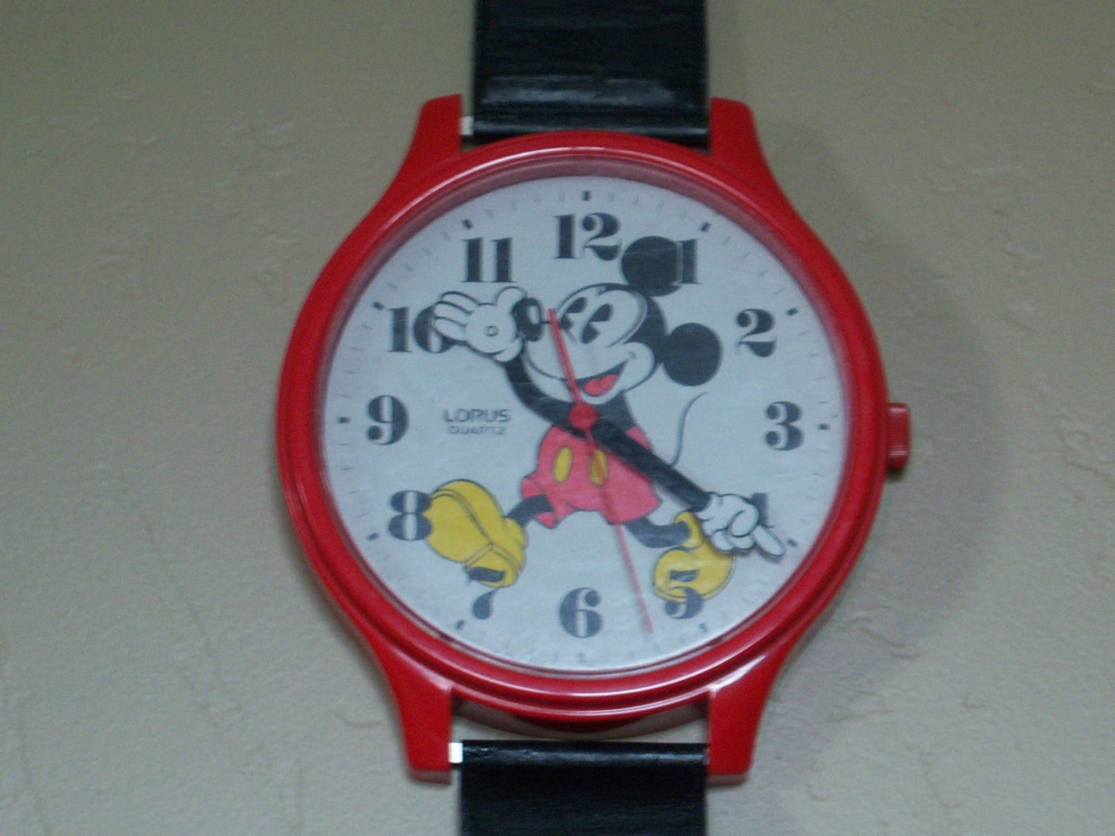 Mickey Mouse Wrist Watch Wall Clock Etsy