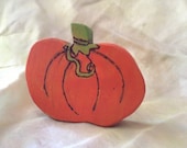 Autumn Decoration Wooden Pumpkin - Waldorf Nature Table, Fall, Halloween