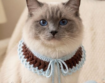 Crochet Pattern Pet Scarf, Dog Bandana PDF, Cat Collar Pattern, Beginner Friendly, Digital Download