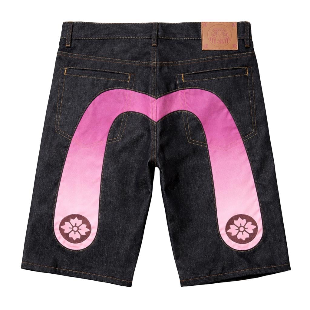 Vintage Evisu Denim Shorts - Etsy