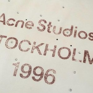 Acne Studios Stockholm 1996 Strass Långärmad bild 2
