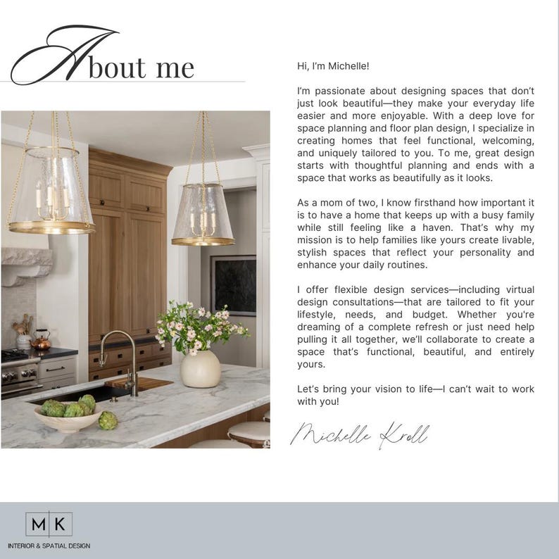 Custom Virtual Interior Design Service | Entryway |shopping List ...