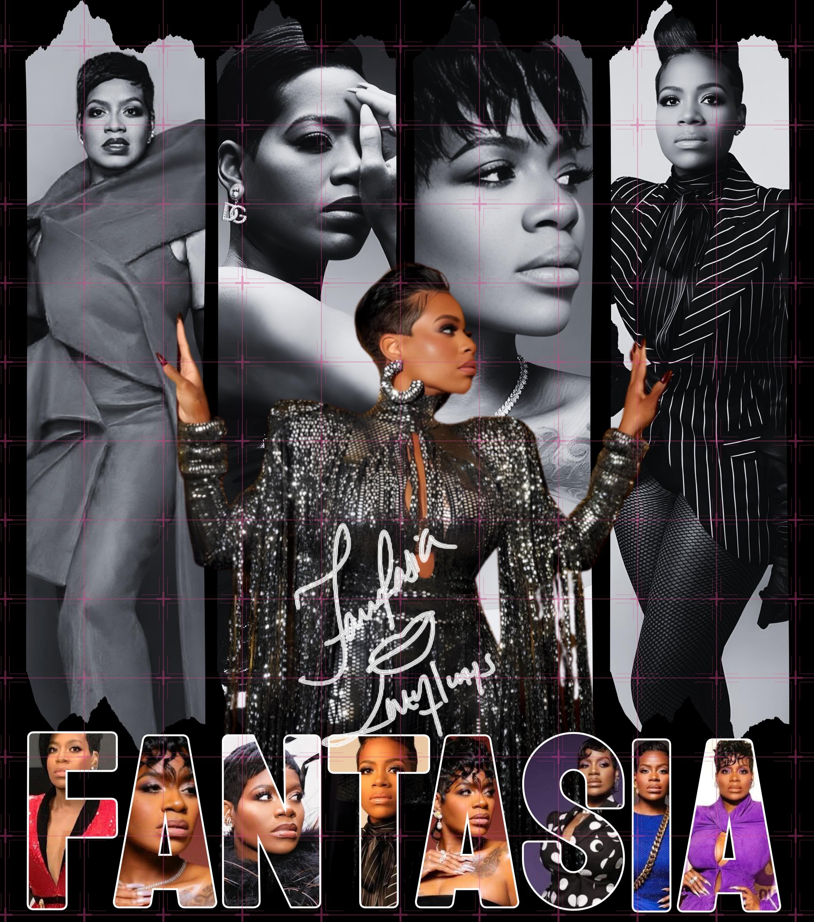 Fantasia Barrino PNG File Rock Soul Tour 2026 Tshirt Design Digital Il Fgc9 