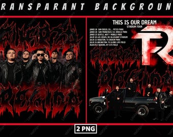 Fuerza Regida PNG File 2026 "This Is Our Dream Stadium Tour" (Descarga digital)