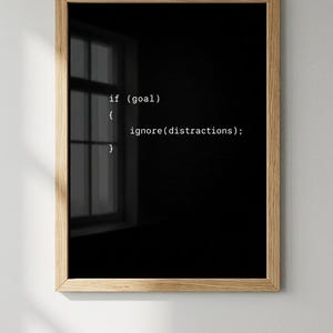 Coding Poster Set | Developer Wall Art | Minimalist Programming Decor | Software Engineer Gift | Tech Workspace image 5
