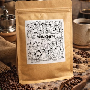 Medium Roast Coffee | Brazilian Single Origin | Artisan Specialty Coffee (200g)