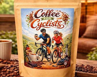 Coffee for Cyclists | Medium Roast Coffee | Cycling Gift | Artisan Specialty Coffee (200g)
