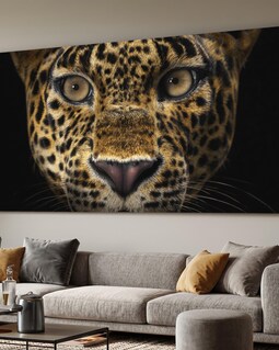 Leopard Face Canvas Wall Art, Wildlife Close-Up Print, Safari Decor By CANVASSDESIGNNHUB By CANVASSDESIGNNHUB Shop owned by neşe 6 months on Etsy